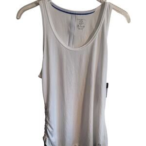 EUC White/Blue Active Tank Impact Jillian Michaels